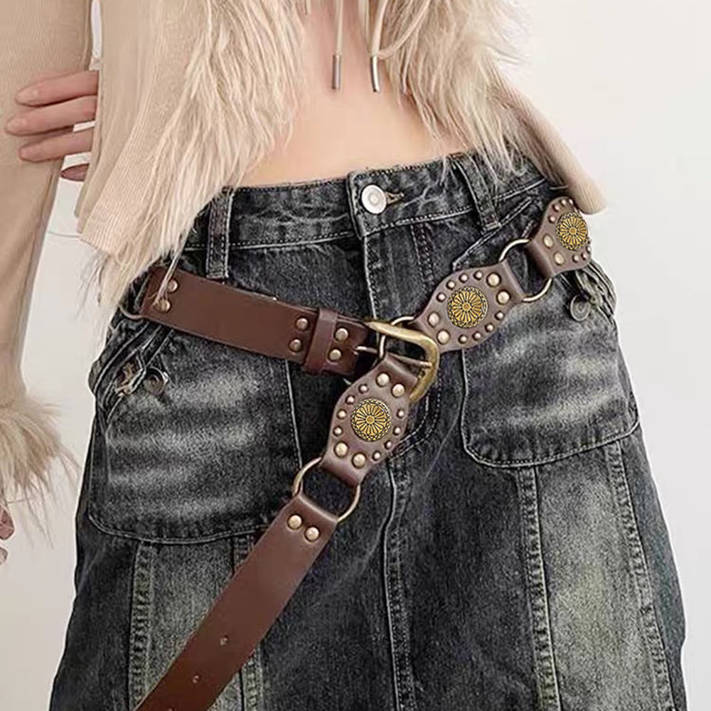 Unisex Vintage Punk Belt