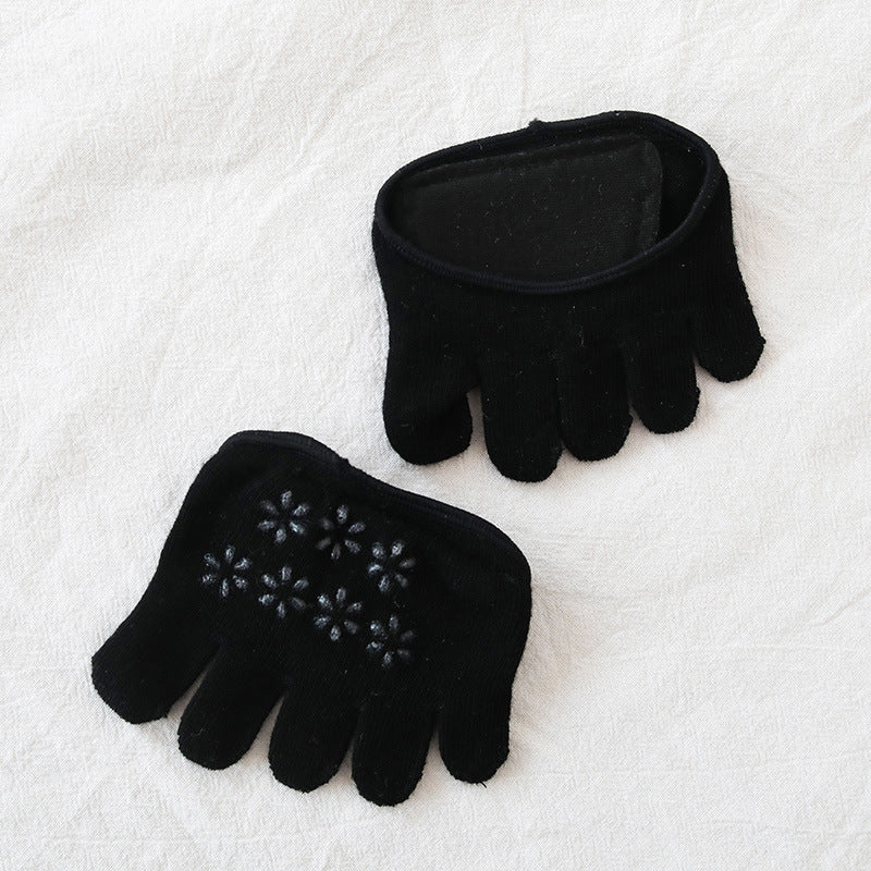 Nylon High Heel Shoes Anti Skid Silicone Forefoot Socks