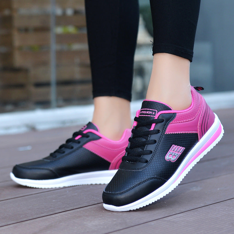 Leather Student Sneakers