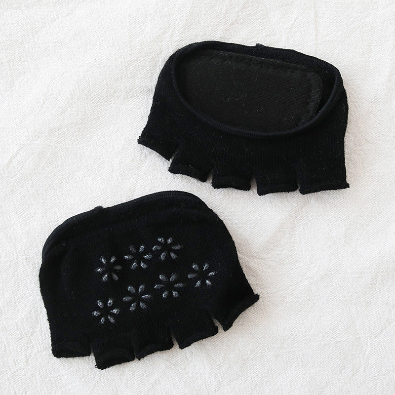 Nylon High Heel Shoes Anti Skid Silicone Forefoot Socks