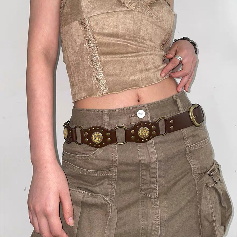 Unisex Vintage Punk Belt