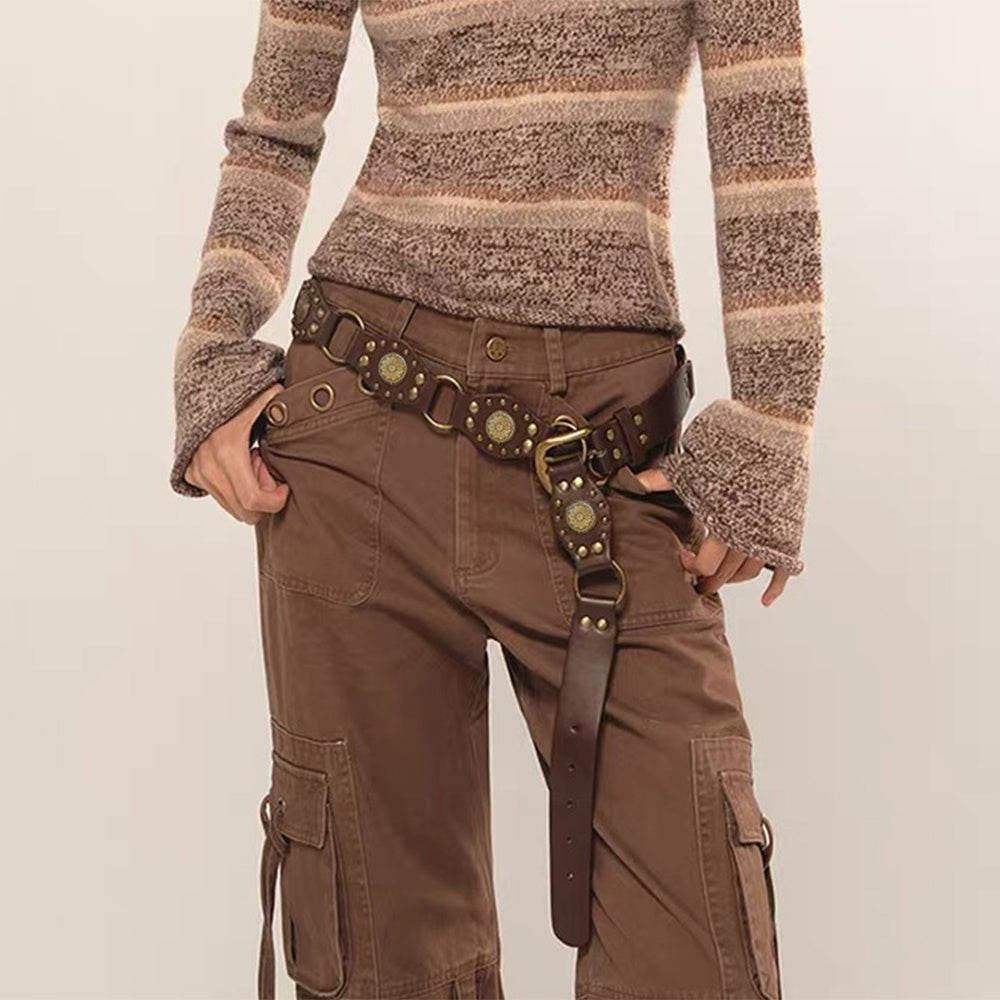 Unisex Vintage Punk Belt
