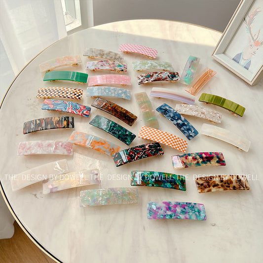 Graceful Rectangular Hair Clip