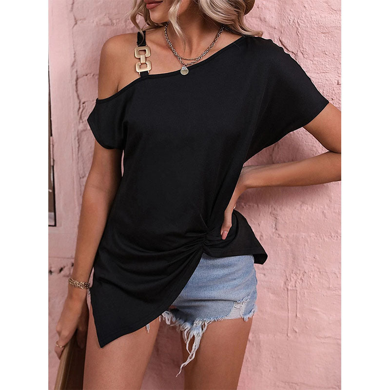 Off-Shoulder Summer Blouse