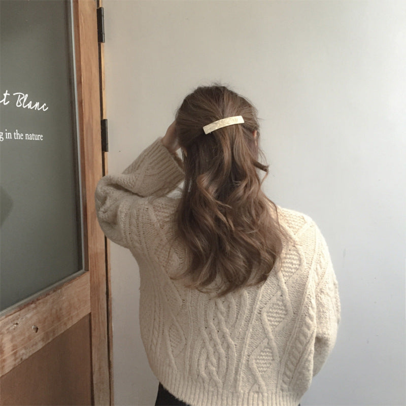 Graceful Rectangular Hair Clip