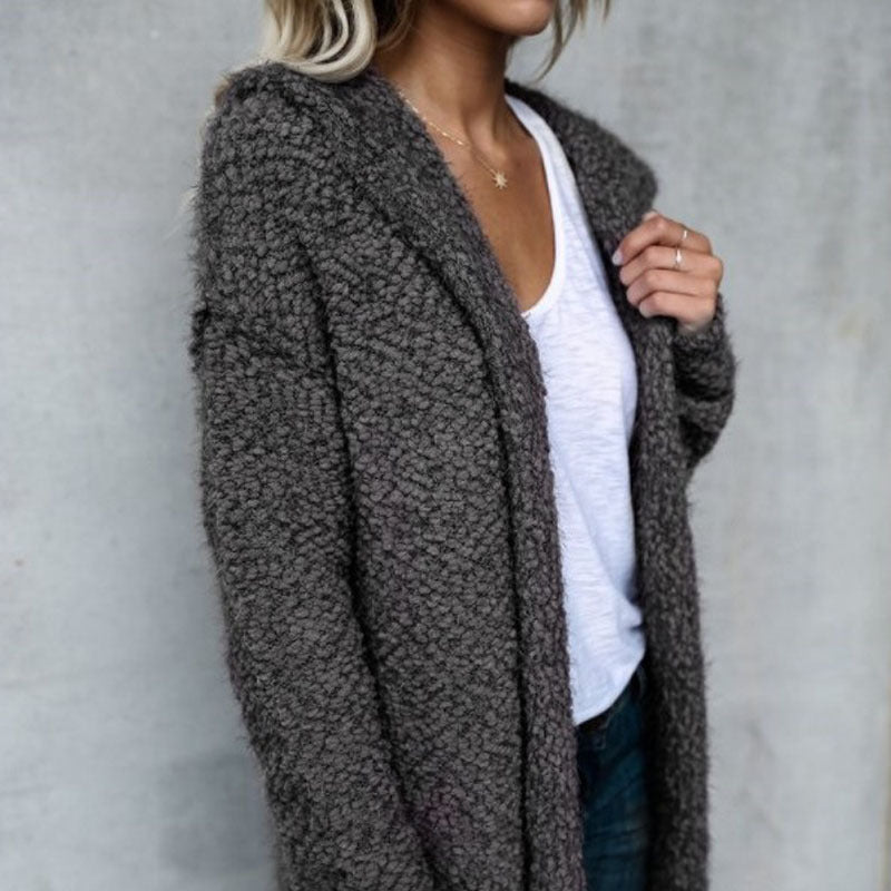 Women’s Hooded Cardigan Jacket