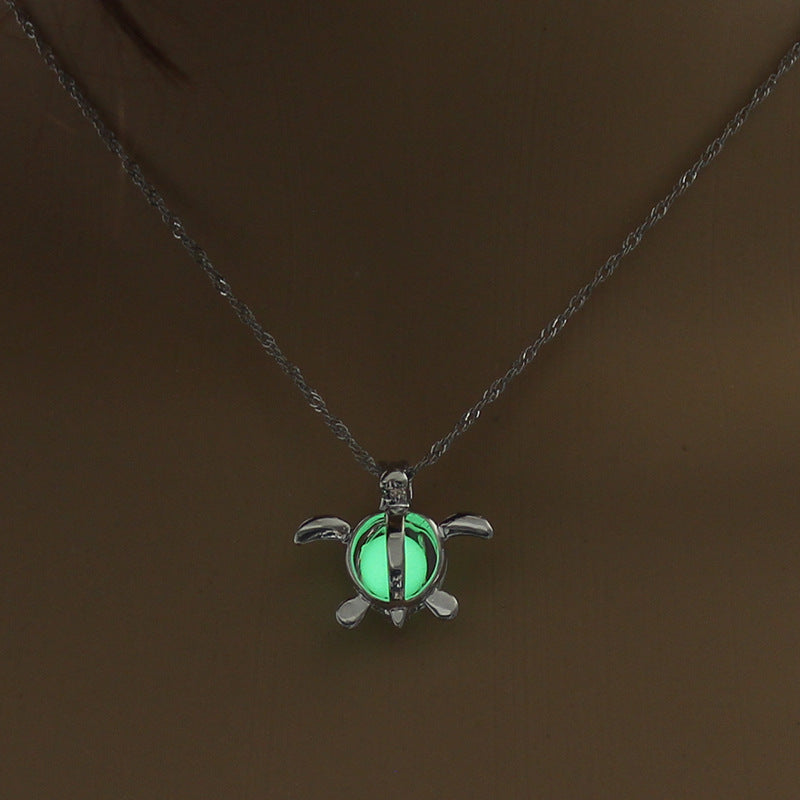 Glowing Moon Stone Necklace