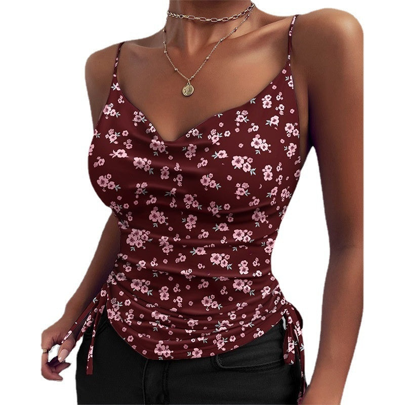 V-Neck Spaghetti Strap Top