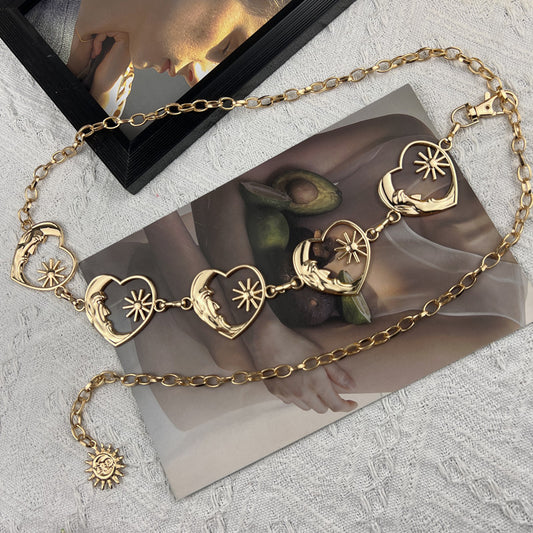 Stylish Love Chain Belt