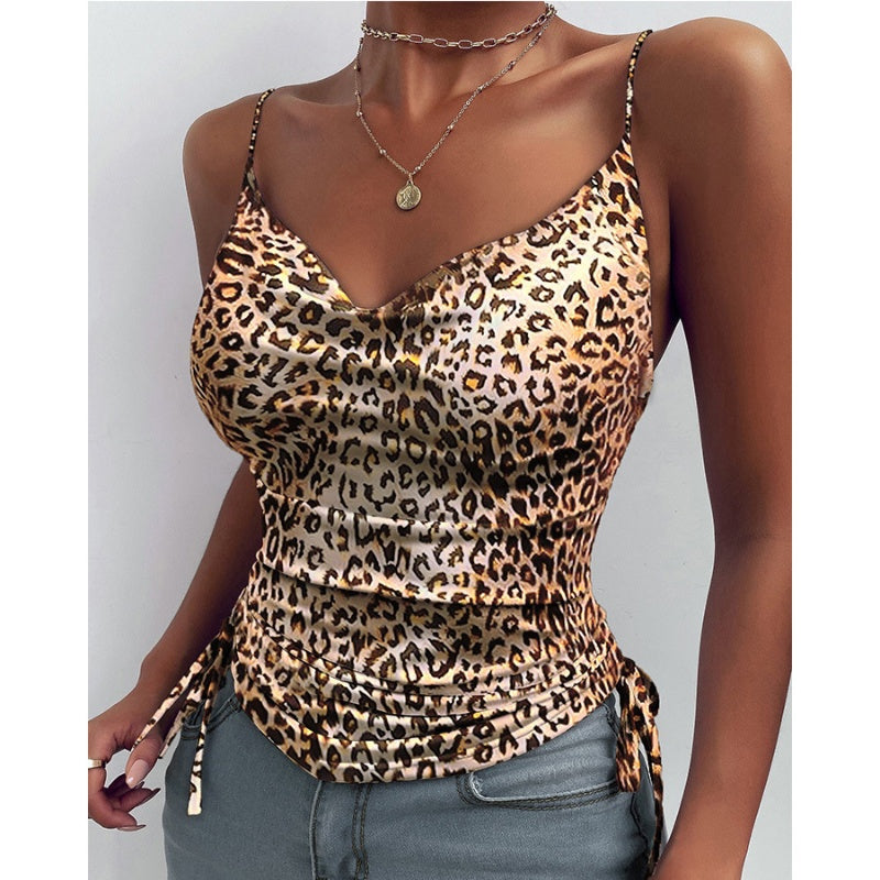 V-Neck Spaghetti Strap Top