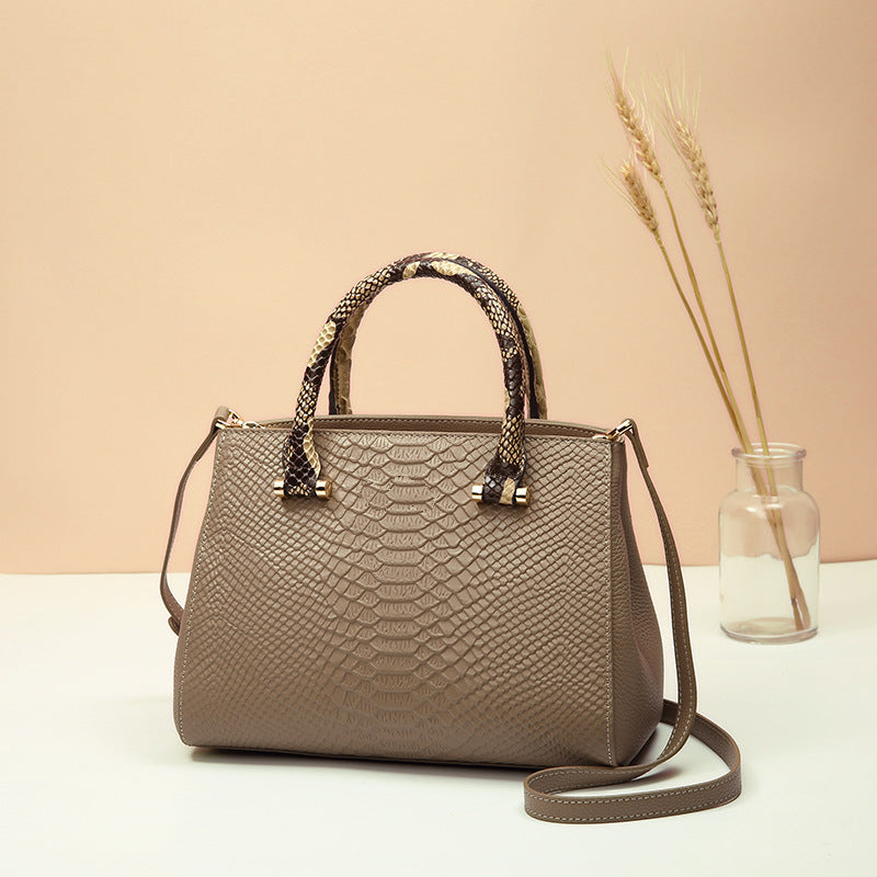 Cowhide Leather Women’s Handbag