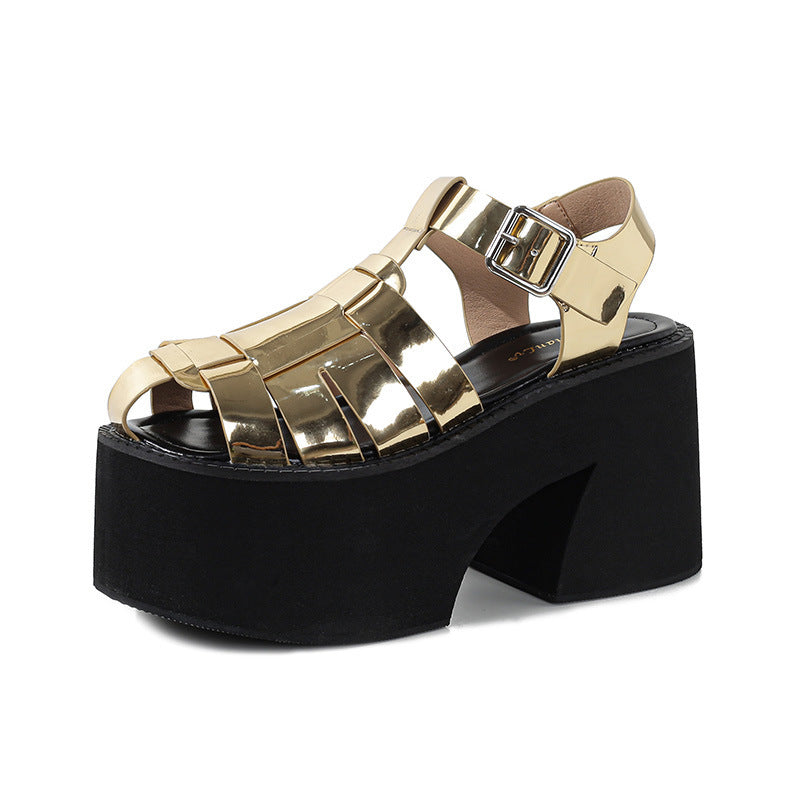 Summer Chunky Heel Sandals