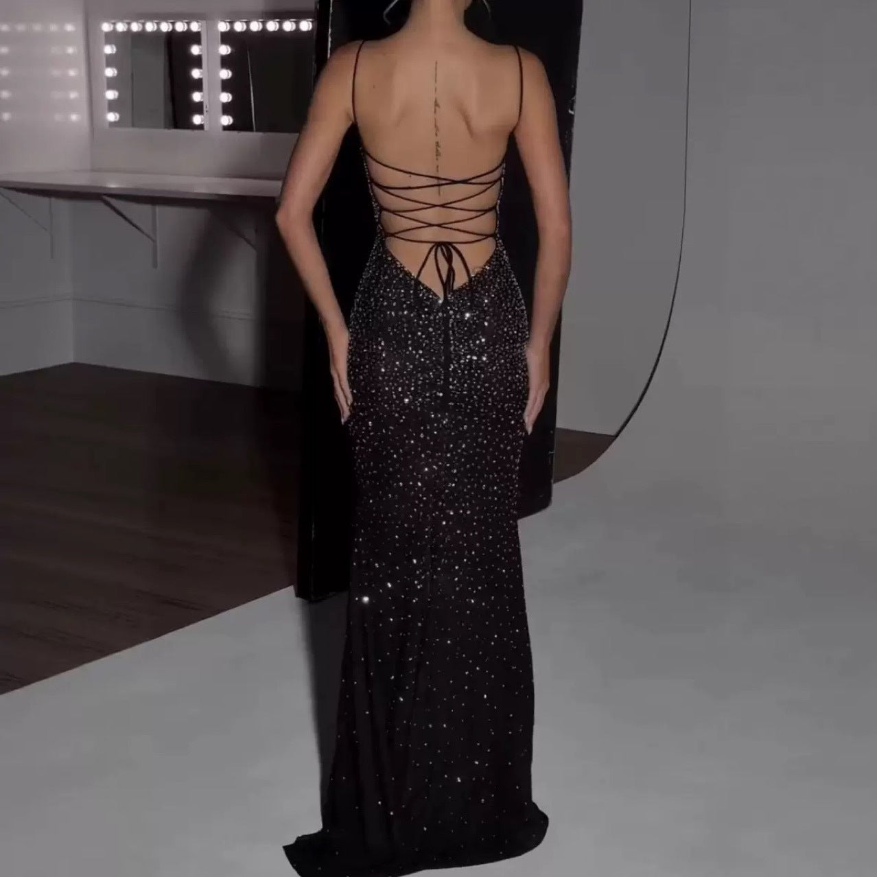 European And American Women's Fashion Slim Dress