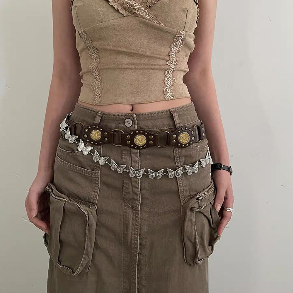 Unisex Vintage Punk Belt