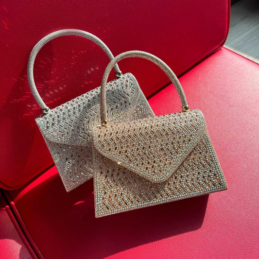 Rhinestone Evening Clutch Bag