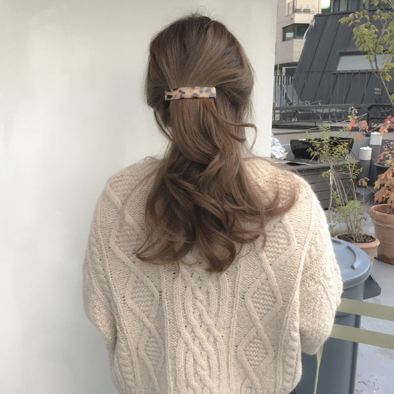 Graceful Rectangular Hair Clip