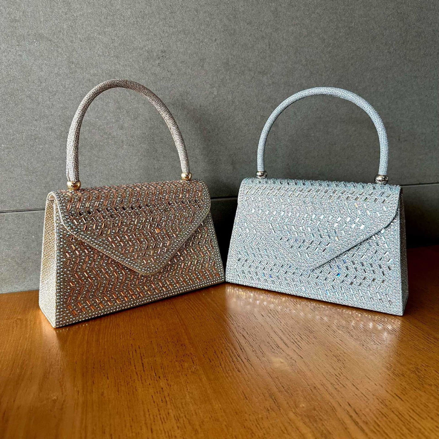 Rhinestone Evening Clutch Bag