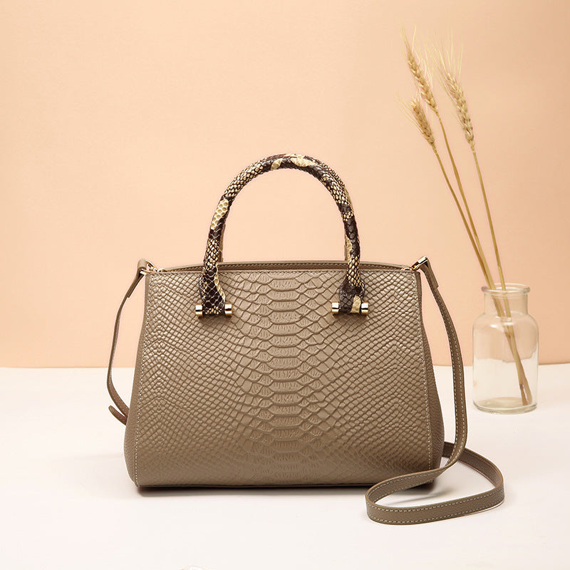 Cowhide Leather Women’s Handbag
