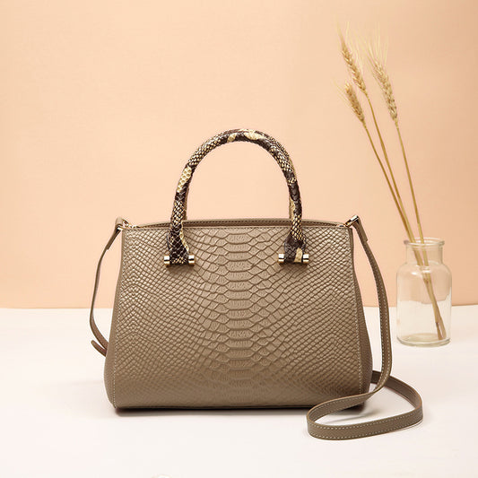 Cowhide Leather Women’s Handbag