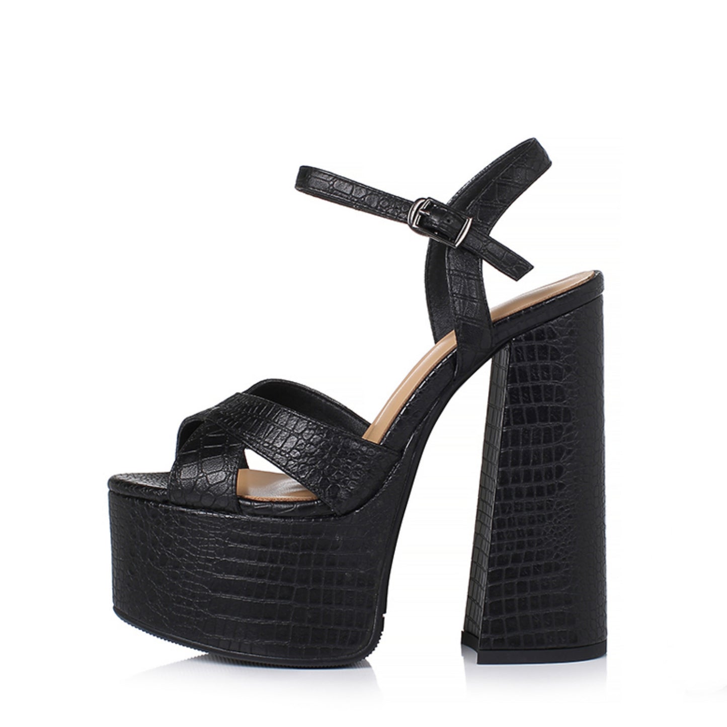 Elegant Chunky Heel Party Sandals